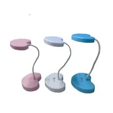 Iluminaria de Mesa Portatil USB Recarregavel LED Branca Flexivel infantil ou escritorio