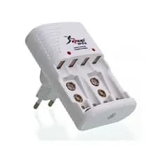 Carregador Para Pilhas Aa Aaa 9v Knup Kp-512