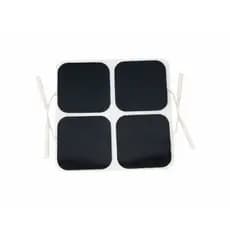 10 pcs Eletrodo Adesivo 5x5 TENS/FES Fisioterapia Tensão reutilizavel Recuperação Muscular