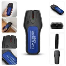 Detector Metais Profissional Portátil Alta Sensibilidade Scanner Parede Casa Fio Cano PVC Água