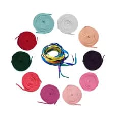 Cadarços Owl 1,6m para Patins e Tênis - 1 Par Cores diversas