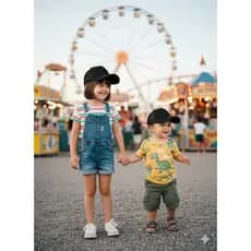 Boné Infantil Trucker Aba Curva Tela Ajustável Unissex Liso Menino Menina Estilo Casual Várias Cores