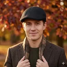 Boina Italiana Peaky Blinders Unissex Estilo Clássico Retrô Elegante Ajustável Masculina Feminina