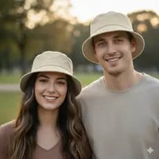 Chapéu Bucket Adulto Básico Modelo Unissex Colorido Liso Estampado