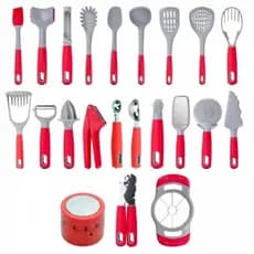 CONJUNTO DE 23 UTENSÍLIOS ESSENCIALY MODA DO CHEF