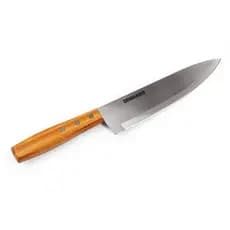 Faca Churrasco Paixão Nacional Gourmet Mix 8" Polegada em aço inox Com Cabo De Bambu