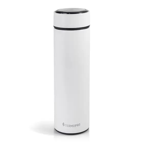 SQUEEZE TÉRMICO AÇO INOX 500 ML TERMOPRO BRANCO