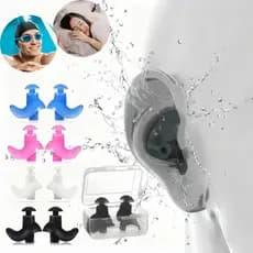 Protetor Auricular Tampão de Ouvido Natação Banho Piscina Auditivo Orelhas