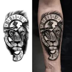 Tatuagem Temporária Falsa A Prova D'Água Adevisa Colorida Removível