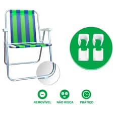 Protetor para cadeira de praia - Kit para 1 cadeira