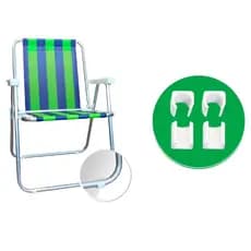 Protetor para cadeira de praia - Kit para 7 cadeiras