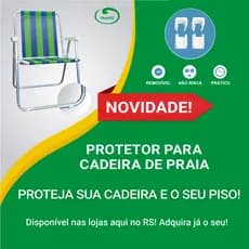 Kit p/10 cadeiras - Protetor para cadeira de praia