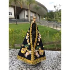Manto Nossa Senhora Aparecida 15cm