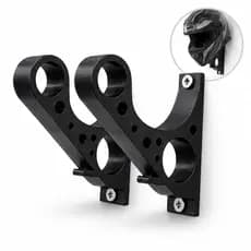 Kit 2/4 Pcs Suporte Capacete Parede Porta Capacete Jaqueta Organizador Resistente