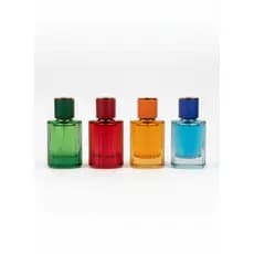 Frasco de 50ml para Perfume Luxo de vidro válvula Spray rosca