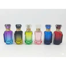 Frasco Porta Perfume de Vidro 50 ml MODELO DIAMANTE – Spray Recarregável