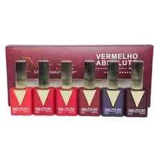 Esmalte em Gel Coleção Vermelho Absoluto 12ml (Sem TPO) - Fan Nails