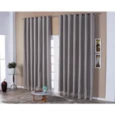 Cortina Voil Gaze de Linho com Forro Microfibra Flame Lançamento