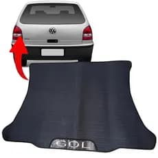Tapete Porta Malas Emborrachado Gol G3 GIII 00 01 02 03 04 05 EMBORRAHCADO AUTOMOTIVO
