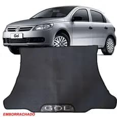 TAPETE EMBORRACHADO PARA PORTA MALA MALAS ESPECIFICO DO CARRO VOLKSWAGEN GOL G5 G6