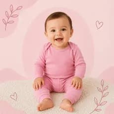 Kit conjunto bodie bebe frio manga longa + mijão, roupa de frio infantil mesversário  algodão para o inverno