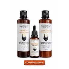 Kit Barba Completo Shampoo + Condicionador + Óleo – Hidratação Profissional Masculina