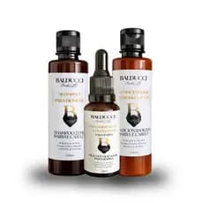 Kit Completo Barba Masculina Hidratação Profunda Crescimento E Cheiro De Perfume Importado