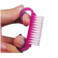 Escova de Unhas para Manicure: Ferramenta de Limpeza Profissional para Salões - Escovinha de Qualidade para uma Limpeza Aperfeiçoada das Unhas