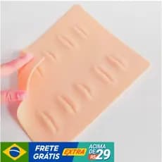 Pele Sintética pra Treino Boca 3D Pigmentação Labial Estética Facial