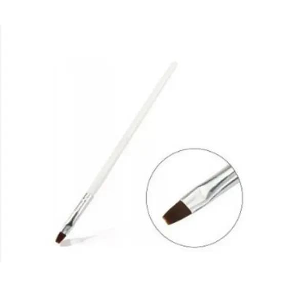 Pincel Para Gel N° 6 Unha Uv Led Acrigel Fibra Profissional Nails