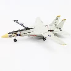 Avião jato de combate Tomcat F-14 escala 1:72 -aeronave de brinquedo de montar e tambem esposição