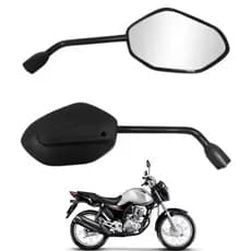Par Espelho Retrovisor Modelo Honda Cg Titan Fan Cargo Start 125 150 160