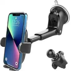 Suporte Celular Carro Veicular P/ Painel Vidro Ajuste 360º