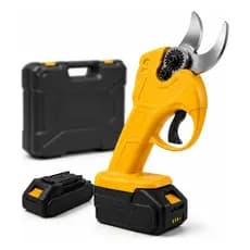 Tesoura De Poda Elétrica Bateria 21V Recarregável Profissional Para Jardim E Galhos