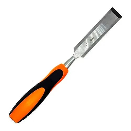 Formão Profissional Aço Inoxidável Carpintaria Marcenaria 10 Polegadas 25mm Com Cabo Antiderrapante