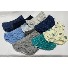 Kit 10 Cuecas Slip Infantil Lisas E Estampadas Crianças E Bebê Algodão Confortável
