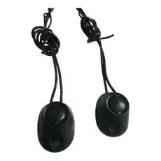 Kit C/ 2 Botão Alarme Anti-furto, Chave Master, Push Button