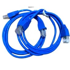 Kit C/ 2 Cabos de Rede Rj45 Patch Cord Cat5e Flexível 1m Curto Pequeno