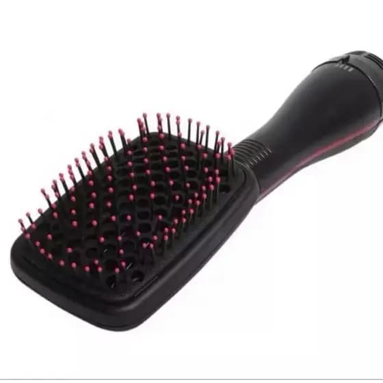 Escova Secadora Alisadora Modeladora 1600w Premium Soft Brush 3 modos Íons 110V