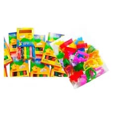 Kit 30 Caixas de Massinha De Modelar 6 Cores + 100 Forminha Cortador - Promoção !