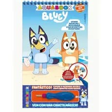 Livro de Colorir Aquabook Mágico com Água e Caneta Reutilizável Infantil Educativo Antiestresse