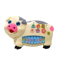 Piano Musical Infantil Educativo Com Luzes e Sons de Animais