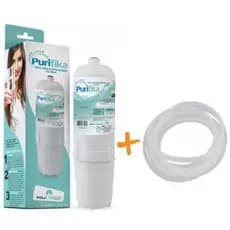 Refil Purifika Compatível C/ Purificador Filtro de Água Everest + 2 Metros De Mangueiras 01 E 02