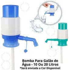 Bomba Manual Galão Água Mineral 10 a 20L Fácil Instalação Cozinha Escritório Camping Viagem-NEW
