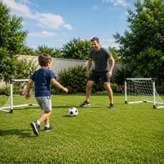 Kit Futebol Golzinho Mini Trave Rede e Bola Para Menino Brinquedo Esportivo