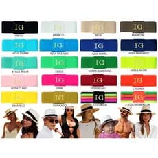 1 Faixa Extra Para Chapéu Personalizada