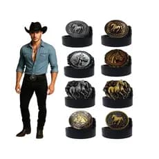 Cinto Fivela Country Masculino Cowboy Rodeio festa junina São João Unissex