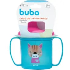 Copo De Treinamento Gatinho Buba Para Bebês