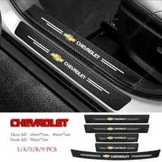 Chevrolet Tracker Corsa Captiva Onix Cruze Omega Prisma Celta Astra Sonic Autocolante De Soleira De Carro Anti-Riscos