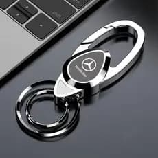 Porta-Chaves Mercedes Benz Amg Metal Minimalista Para Homens De Alta Decoração De Corrente Carros W176 W246 W204 W205 W212 W213 W221 W222